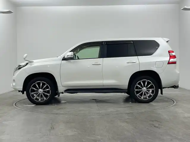 トヨタ ランドクルーザー プラド TX Lパッケージ 群馬県 2016(平28)年 7.6万km ホワイトパールクリスタルシャイン 純正ナビ　サンルーフ　バックカメラ　クルーズコントロール　レザーシート　シートヒーター　パワーシート　クリアランスソナー　ＬＥＤヘッドライト　オートライト　ダウンヒルアシストコントロール　ＥＴＣ/純正アルミホイール積み込み有