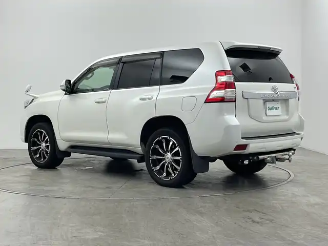 トヨタ ランドクルーザー プラド TX Lパッケージ 群馬県 2016(平28)年 7.6万km ホワイトパールクリスタルシャイン 純正ナビ　サンルーフ　バックカメラ　クルーズコントロール　レザーシート　シートヒーター　パワーシート　クリアランスソナー　ＬＥＤヘッドライト　オートライト　ダウンヒルアシストコントロール　ＥＴＣ/純正アルミホイール積み込み有