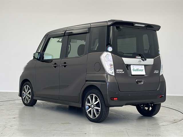 日産 デイズ ルークス HWS X Vセレクション 茨城県 2019(令1)年 1.9万km アッシュブラウンM 純正ナビ　フルセグＴＶ　全周囲カメラ　両側電動スライドドア　衝突軽減ブレーキ　ドライブレコーダー　ＥＴＣ　ＬＥＤライト　オートハイビーム　車線逸脱警報装置　スマートキー　純正アルミホイール　禁煙車