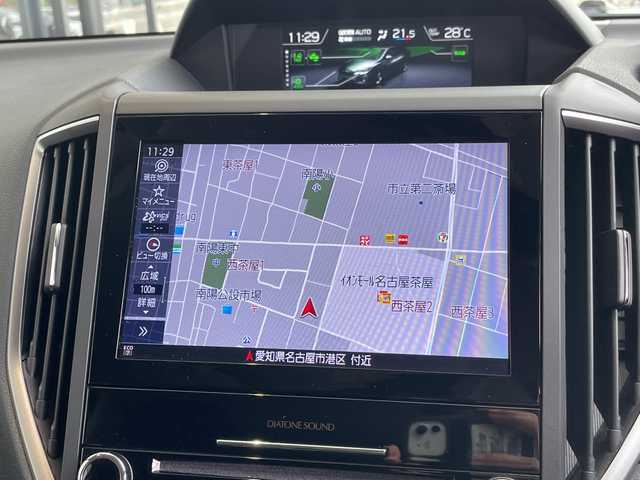 スバル インプレッサ スポーツ 1．6i－L アイサイト 愛知県 2018(平30)年 2.1万km クリスタルホワイトP 純正8型ナビ/レーダークルーズコントロール/バックカメラ/コーナーセンサー/パドルシフト/オートライト/ＥＴＣ/衝突軽減システム/フルセグ/CD DVD/Bluetooth/ステアリングスイッチ