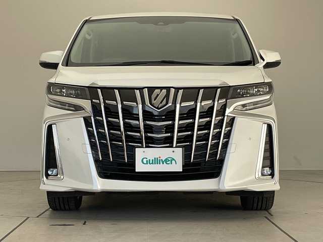 トヨタ アルファード S 愛知県 2019(平31)年 4.7万km ホワイトパールクリスタルシャイン 純正9型ナビ/フリップダウンモニター/両側パワースライドドア/レーダークルーズコントロール/バックカメラ/コーナーセンサー/純正アルミホイール/ブラインドスポットモニター/LEDヘッドライト/インテリジェントミラー/オートマチックハイビーム/ETC/衝突軽減システム/フルセグ/CD DVD/Bluetooth/ステアリングスイッチ/スマートキー/プッシュスタート