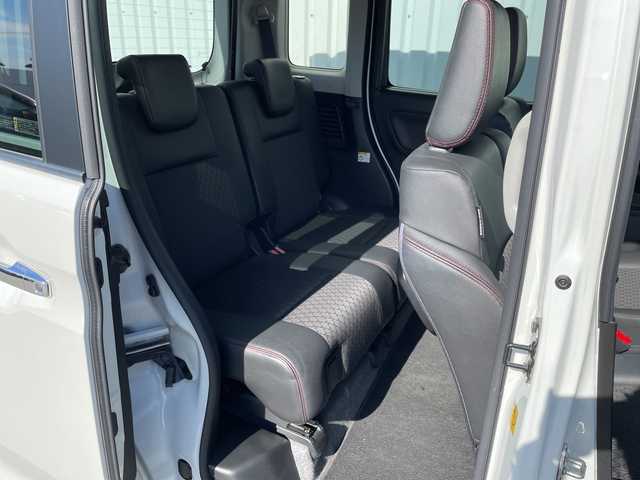 スズキ スペーシア カスタム HYBRID XS ターボ 福岡県 2018(平30)年 6.7万km ピュアホワイトパール/ブラック2トーン デュアルセンサーブレーキサポート　社外ナビ（ＡＶＩＣ－ＲＬ９０１）　バックカメラ　両側パワースライドドア　クルーズコントロール　シートヒーター　パドルシフト　フルセグＴＶ　ＣＤ／ＤＶＤ再生　ＥＴＣ