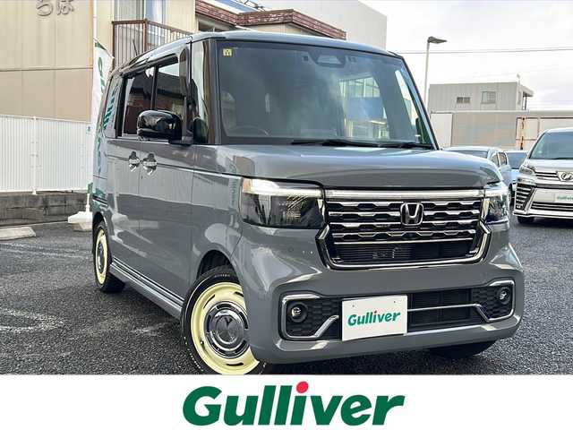 ホンダ Ｎ ＢＯＸ カスタム コーディネートスタイル 岐阜県 2023(令5)年 1.4万km グレー ワンオーナー/純正ナビ/フルセグTV/AM/FM/Bluetooth/バックカメラ/ビルトインETC/アダプティブクルーズコントロール/前後ドラレコ/両側電動スライドドア/シートヒーター(D/N)/プリクラッシュセーフティー/クリアランスソナー/衝突軽減ブレーキ/横滑り防止装置/レーンキープアシスト/路外逸脱抑制機能/Honda Total Care/スマートキー/プッシュスタート/革巻きステアリング