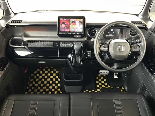 ホンダ Ｎ ＢＯＸ カスタム コーディネートスタイル 岐阜県 2023(令5)年 1.4万km グレー ワンオーナー/純正ナビ/フルセグTV/AM/FM/Bluetooth/バックカメラ/ビルトインETC/アダプティブクルーズコントロール/前後ドラレコ/両側電動スライドドア/シートヒーター(D/N)/プリクラッシュセーフティー/クリアランスソナー/衝突軽減ブレーキ/横滑り防止装置/レーンキープアシスト/路外逸脱抑制機能/Honda Total Care/スマートキー/プッシュスタート/革巻きステアリング