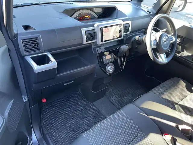 ダイハツ ウェイク L SA Ⅲ 滋賀県 2019(平31)年 6.8万km タングステングレーM 社外7インチナビ/　・Bluetooth・フルセグTV・DVD・CD/両側パワースライドドア/プッシュスタート/前方ドライブレコーダー/リアソナー/スマートキー/ETC/フルフラットシート/純正フロアマット