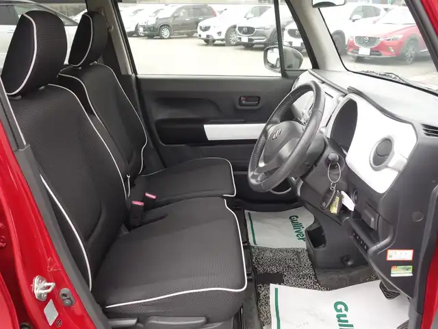 スズキ ハスラー X 山形県 2014(平26)年 6.7万km フェニックスレッドパール/ブルーイッシュブラックパール レーダーブレーキサポート/SDナビ/　　【CD ワンセグ】/HIDオートヘッドライト/シートヒーター/純正15インチアルミホイール/アイドリングストップ/電動格納ウィンカーミラー/ミラーヒーター/フォグランプ/AAC/スマートキー×2/ETC