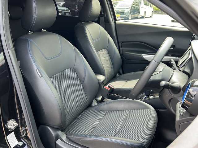 日産 キックス X 佐賀県 2021(令3)年 6.9万km ピュアブラック 社外ナビ(CN-RE07D)/Bluetooth/CD/DVD/USB/全方位カメラ/フルセグTV/社外エアロ(フロント、サイド、リア)/前後ドライブレコーダー/プロパイロット/衝突軽減システム/ブレーキホールド/ルーフレール/オートエアコン/LEDオートライト/デジタルインナーミラー/ETC/布系シート/プッシュスタート/スペアキー/保証書/取扱説明書/点検記録簿(R3/6)
