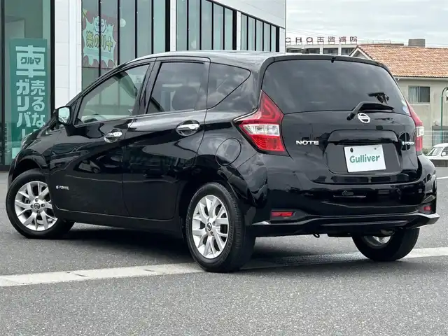 日産 ノート e－パワー X 島根県 2020(令2)年 1.4万km スーパーブラック エマージェンシーブレーキ/純正ナビ/CD/ワンセグTV/アラウンドビューモニター/デジタルインナーミラー/ステアリングスイッチ/ドライブレコーダー/オートライト/オートハイビーム/ETC/スマートキー/スペアキー /プッシュスタート/レーンキープ/取り扱い説明書/保証書