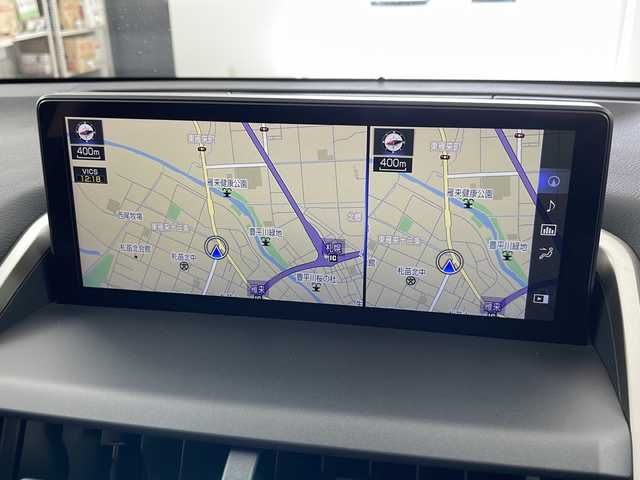 レクサス ＮＸ 300h バージョンL 道央・札幌 2018(平30)年 3.8万km マーキュリーグレーマイカ ・４WD   ハイブリッド/・Lexus Safety System＋/・レーダークルーズコントロール/・プリクラッシュセーフティ/・パーキングサポートブレーキ/・ムーンルーフ/・純正14インチディスプレイ ナビ/・BD.DVD.CD.フルセグ/・Bluretooth/USB/・バックカメラ/・パワーバックドア /・ベンチレーション/・全席席パワーシート/シートヒーター/・レザーシート/ステアリングヒーター/・ドライブレコーダー前後式/・三眼フルLEDヘッドライト/オートライト/・オートハイビーム/・ビルトインETC