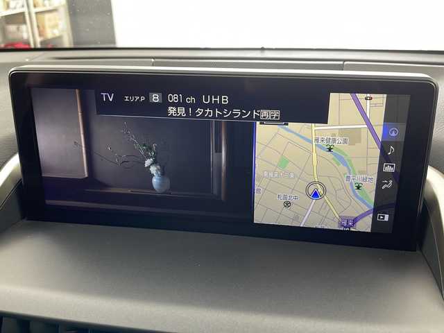 レクサス ＮＸ 300h バージョンL 道央・札幌 2018(平30)年 3.8万km マーキュリーグレーマイカ ・４WD   ハイブリッド/・Lexus Safety System＋/・レーダークルーズコントロール/・プリクラッシュセーフティ/・パーキングサポートブレーキ/・ムーンルーフ/・純正14インチディスプレイ ナビ/・BD.DVD.CD.フルセグ/・Bluretooth/USB/・バックカメラ/・パワーバックドア /・ベンチレーション/・全席席パワーシート/シートヒーター/・レザーシート/ステアリングヒーター/・ドライブレコーダー前後式/・三眼フルLEDヘッドライト/オートライト/・オートハイビーム/・ビルトインETC