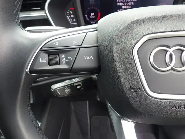 アウディ Ｑ３ 35TFSI アドバンスド 千葉県 2023(令5)年 2.1万km グレイシアホワイトメタリック Audiプレセンス/サイドアシスト/アダプティブドライビングアシスト/パーキングエイド/ワイヤレス充電/パワーバックドア/ブラックレザーシート/前席パワーシート/シートヒーター/純正ナビ/【Bluetooth接続】/360°カメラ/革巻きステアリング/ドライブレコーダー（前後撮影）/ETC（2.0）/LEDヘッドライト/ウインカーミラー/コーナーセンサー/純正17インチアルミホイル/サイド/カーテンエアバッグ/スマートキー/自社名変中