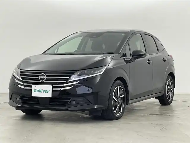 日産 ノート X 群馬県 2024(令6)年 0.5万km スーパーブラック アダプティブLEDヘッドライトシステム/LEDフォグランプ/16インチアルミホイール/インテリジェント アラウンドビューモニター/インテリジェント ルームミラー /ステアリングスイッチ/USB電源ソケット(タイプA 1個、タイプC 1個) /ワイヤレス充電器/NissanConnectナビゲーションシステム(地デジ内蔵)/ETC2.0ユニット(ビルトインタイプ)/プロパイロット(ナビリンク機能付)/プロパイロット緊急停止支援システム(SOSコール機能付)/インテリジェント BSI(後側方衝突防止支援システム)/BSW(後側方車両検知警報)/RCTA(後退時車両検知警報)/=================/純正9インチナビ/AM/FM/BT/USB/HDMI/AppleCarPlay/AndroidAuto/フルセグ/インテリジェントエマージェンシーブレーキ/踏み間違い衝突防止アシスト/標識検知機能/インテリジェントFCW(前方衝突予測警報)/LDW(車線逸脱警報)/インテリジェントDA(ふらつき警報)/インテリジェントLI (車線逸脱防止支援システム)/フロント&バックソナー/スマートキー/プッシュスタート