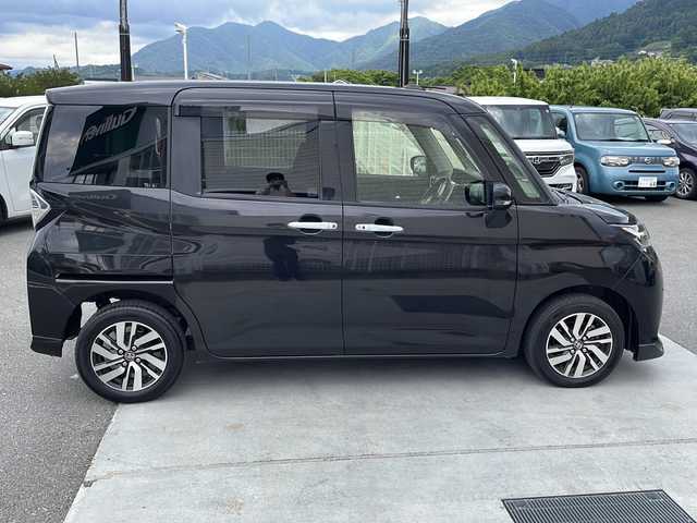 トヨタ タンク カスタムG 山梨県 2019(令1)年 4.1万km ブラックマイカメタリック 純正ＳＤナビ/Ｂｌｕｅｔｏｏｔｈ フルセグＴＶ/クル－ズコントロール/両側パワースライドドア/アイドリングストップ/ベンチシート/プッシュスタート/パワーステアリング/パワーウインドウ/スマートキー/オートエアコン/純正14インチAW/前後コーナーセンサー/オートライト/オートマチックハイビーム