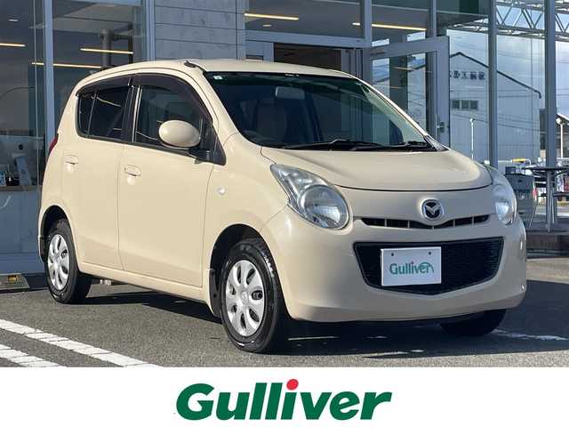 マツダ キャロル GS 宮崎県 2013(平25)年 5.1万km ミルクティーベージュ 純正オーディオ/　AM FM CD/ヘッドライトレベライザー/パワーウィンドウ