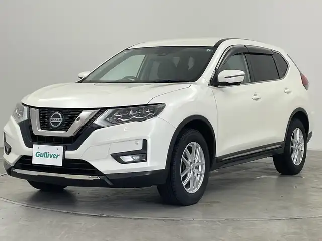 日産 エクストレイル 20Xi Vセレクション 群馬県 2020(令2)年 4.3万km ブリリアントホワイトパール ナビ　フルセグＴＶ　全周囲カメラ　プロパイロット　デジタルインナーミラー　衝突被害軽減ブレーキ　レーンアシスト　ＢＳＭ　シートヒーター　前席パワーシート　電動リアゲート　ＬＥＤ　スマートキー　禁煙車