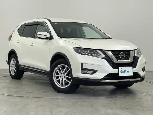 日産 エクストレイル 20Xi Vセレクション 群馬県 2020(令2)年 4.3万km ブリリアントホワイトパール ナビ　フルセグＴＶ　全周囲カメラ　プロパイロット　デジタルインナーミラー　衝突被害軽減ブレーキ　レーンアシスト　ＢＳＭ　シートヒーター　前席パワーシート　電動リアゲート　ＬＥＤ　スマートキー　禁煙車