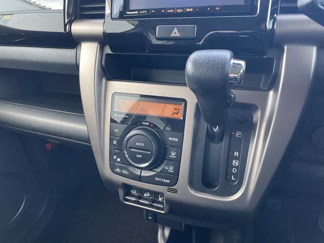 スズキ ハスラー Jスタイル Ⅱ 富山県 2016(平28)年 5.4万km ブルーイッシュブラックパール 禁煙車/社外ＳＤナビ（地図SDなし）/フルセグＴＶ/４WD/電動格納ミラー/シートヒーター（運転席＋助手席）/ハーフレザーシート/アイドリングストップ/プッシュスタート/スマートキー/ドライブレコーダー/純正アルミホイール/レーンキープアシスト/ダウンヒルアシストコントロール/衝突被害軽減システム/盗難防止装置