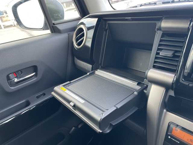 スズキ ハスラー Jスタイル Ⅱ 富山県 2016(平28)年 5.4万km ブルーイッシュブラックパール 禁煙車/社外ＳＤナビ（地図SDなし）/フルセグＴＶ/４WD/電動格納ミラー/シートヒーター（運転席＋助手席）/ハーフレザーシート/アイドリングストップ/プッシュスタート/スマートキー/ドライブレコーダー/純正アルミホイール/レーンキープアシスト/ダウンヒルアシストコントロール/衝突被害軽減システム/盗難防止装置