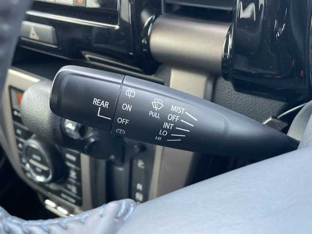 スズキ ハスラー Jスタイル Ⅱ 富山県 2016(平28)年 5.4万km ブルーイッシュブラックパール 禁煙車/社外ＳＤナビ（地図SDなし）/フルセグＴＶ/４WD/電動格納ミラー/シートヒーター（運転席＋助手席）/ハーフレザーシート/アイドリングストップ/プッシュスタート/スマートキー/ドライブレコーダー/純正アルミホイール/レーンキープアシスト/ダウンヒルアシストコントロール/衝突被害軽減システム/盗難防止装置