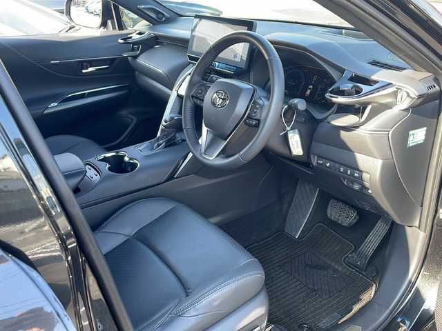 トヨタ ハリアー Z レザーパッケージ 広島県 2024(令6)年 0.7万km プレシャスブラックパール ワンオーナー /JBLサウンド/12.3インチ純正ナビ/Bluetooth/AppleCarPlay/AndroidAuto/フルセグTV/モデリスタ（フロント/サイド/リア）/パノラマミックビューモニター/前後ドライブレコーダー/デジタルインナーミラー/ビルトインETC2.0/レーダークルーズコントロール/ブラインドスポットモニター/レザーシート/パワーシート/シートヒーター /シートベンチレーション /メモリーシート /LEDオートライト/オートマチックハイビーム /ステアリングスイッチ/ステアリングヒーター/BSM/HUD/スマートキー/スペアキー /プッシュスタート /
