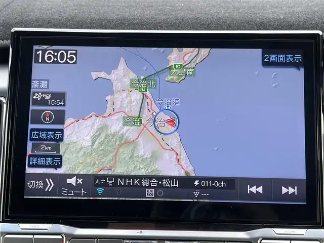 三菱 デリカＤ：５ シャモニー 愛媛県 2024(令6)年 3万km ブラックダイヤモンド 登録時走行距離：29378Km/社外ナビ/AM/FM/DVD/CD/フルセグ/BT/前後ドラレコ/バックフロントサイドカメラ/4WD/ETC/AAC/ハーフレザーシート/Dパワーシート/D+Nシートヒーター/ステアリングヒーター/ＨＤＭＩ/パドルシフト/追従クルーズコントロール/横滑り防止装置/盗難防止装置/レーンキープアシスト/衝突軽減システム/カーテンエアバッグ/オートライト/エンジンスタートボタン/スマートキー/純正フロアマット/純正アルミホイール