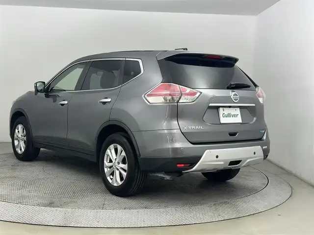 日産 エクストレイル 20X エマージェンシーブレーキ 道央・札幌 2016(平28)年 6.6万km ダークメタルグレー ・４WD/・純正ナビ/　CD/DVD/SD/BT/TV/・バックカメラ/・ビルトインETC/・純正前方ドライブレコーダー/・エマージェンシーブレーキ/・レーンキープアシスト/・クリアランスソナー/・ダウンヒルアシストコントロール/・カプロンシート/・前席シートヒーター/・ミラーヒーター/・HIDヘッドライト/・フォグライト/・オートライト/・純正フロアマット/・ドアバイザー