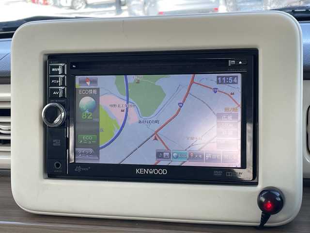 スズキ ラパン S 道央・札幌 2015(平27)年 13.5万km フレンチミントパールメタリック ４WD/社外メモリーナビ/AM/FM/CD/AUX/衝突被害軽減ブレーキ/横滑り防止装置/バックカメラ/ETC/アイドリングストップ/前席シートヒーター/革巻きステアリング/プッシュスタート/スマートキー/キセノンヘッドライト/オートライト/電動格納ミラー/ヒーテッドドアミラー/社外フロアマット/ドアバイザー/社外AW付夏タイヤ積込/155/65/R14/2025年/山6mm