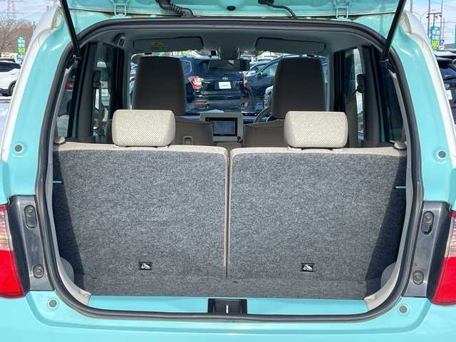 スズキ ラパン S 道央・札幌 2015(平27)年 13.5万km フレンチミントパールメタリック ４WD/社外メモリーナビ/AM/FM/CD/AUX/衝突被害軽減ブレーキ/横滑り防止装置/バックカメラ/ETC/アイドリングストップ/前席シートヒーター/革巻きステアリング/プッシュスタート/スマートキー/キセノンヘッドライト/オートライト/電動格納ミラー/ヒーテッドドアミラー/社外フロアマット/ドアバイザー/社外AW付夏タイヤ積込/155/65/R14/2025年/山6mm