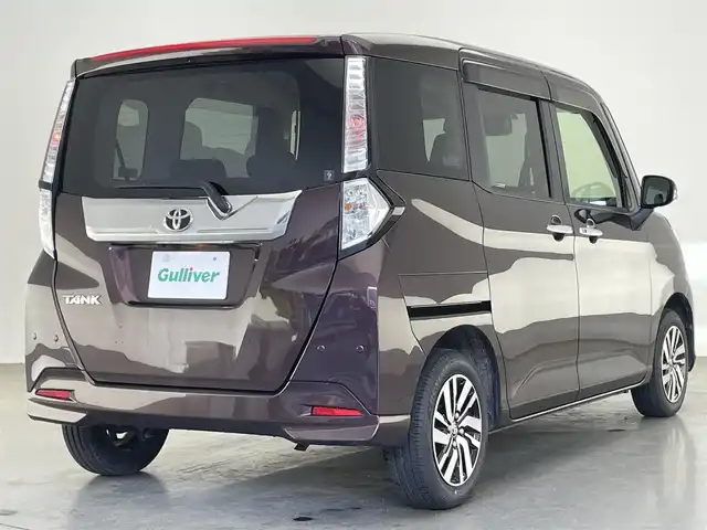 トヨタ タンク G コージーエディション 愛知県 2019(令1)年 4.5万km プラムブラウンパールクリスタルシャイン 【純正ナビ　フルセグＴＶ　バックカメラ　シートヒーター　サイドエアバック　スマアシIII　ドライブレコーダー　クルコン　衝突軽減　車線逸脱　ＬＥＤオートライト　純正ドラレコ　コーナーセンサー　ＥＴＣ　禁煙車
