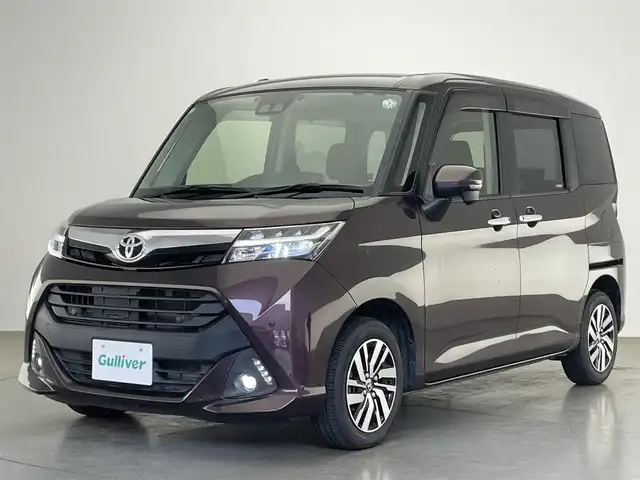 トヨタ タンク G コージーエディション 愛知県 2019(令1)年 4.5万km プラムブラウンパールクリスタルシャイン 【純正ナビ　フルセグＴＶ　バックカメラ　シートヒーター　サイドエアバック　スマアシIII　ドライブレコーダー　クルコン　衝突軽減　車線逸脱　ＬＥＤオートライト　純正ドラレコ　コーナーセンサー　ＥＴＣ　禁煙車