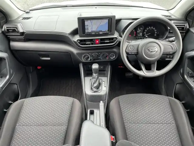 ダイハツ ロッキー L 島根県 2021(令3)年 4.7万km シャイニングホワイトパール スマートアシスト/社外ナビ/CD/Bluetooth/USB/バックカメラ/ステアリングスイッチ/コーナーセンサー/アイドリングストップ/ETC/ドライブレコーダー/フロアマット/サイド/カーテンエアバッグ/スマートキー/プッシュスタート