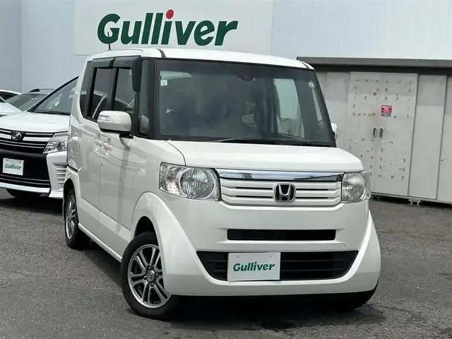ホンダ Ｎ ＢＯＸ G SSパッケージ 福島県 2015(平27)年 7.1万km プレミアムホワイトパール ＣａｒｒｏｚｚｅｒｉａＳＤナビ/・ＣＤ/・ＤＶＤ/・フルセグＴＶ/両側パワースライドドア/衝突軽減ブレーキ/横滑り防止/プッシュスタート/ステアリングスイッチ/チップアップシート/ＥＴＣ/純正フロアマット