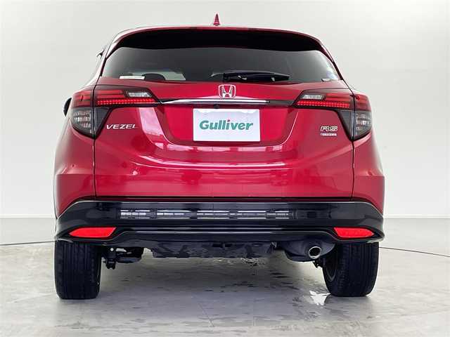 ホンダ ヴェゼル ハイブリッド RS ホンダセンシング 福井県 2019(平31)年 3.5万km プレミアムクリスタルレッドM Gathers 8型SDナビ/型式：VXM-195VFi/FM/AM/フルセグ/Bluetooth/USB】/バックカメラ/ビルトインETC/追従式クルーズコントロール/パドルシフト/ハーフレザーシート/シートヒーター/オートブレーキホールド/ドアバイザー/SPORT MODE/スペアキー/スマートキー/プッシュスタート/フォグライト/リヤフォッガー/オートライト/LEDヘッドライト/純正フロアマット/ホンダセンシング/取扱説明書/新車時保証書