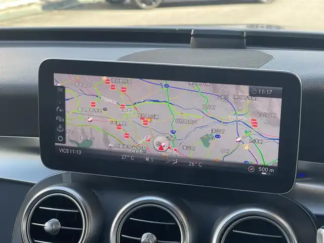 メルセデス・ベンツ Ｃ２２０ｄ アバンギャルド　AMGライン 山梨県 2019(平31)年 5.7万km ポーラホワイト 黒革　/純正ナビ／フルセグ　/Ｂカメラ　/ＡＣＣ　/ＢＳＭ　/アンビエントライト　/ＡｐｐｌｅＣａｒＰｌａｙ　/ＡｎｄｒｏｉｄＡｕｔｏ　/Ｂｌｕｅｔｏｏｔｈ　/メモリ付パワーシート　/シートヒーター　/ＬＥＤヘッドライト