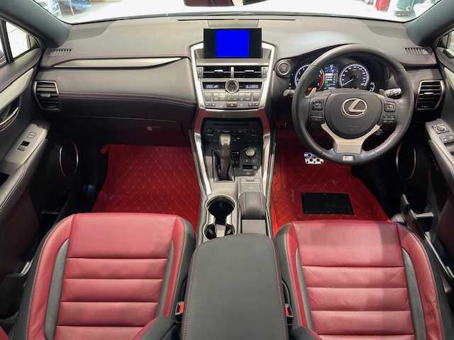 レクサス ＮＸ 200t Fスポーツ 宮城県 2015(平27)年 8.1万km ソニッククォーツ 4WD/LX-MODEエアロ/純正ナビ/バックカメラ/Bluetooth/フルセグTV/USB入力端子/プリクラッシュセーフティ/レーンキープアシスト/オートマチックハイビーム/前後コーナーセンサー/ホールドブレーキ/パドルシフト/MTモード付きAT/電動リアゲート/センターデフロック/ステアリングヒーター/本革レザーシート/シートメモリー/ベンチレーション/シートヒーター/パワーシート/LEDヘッドライト/フォグランプ/オートライト/純正アルミホイール/純正ビルトインETC/社外前後ドライブレコーダー/社外フロアマット