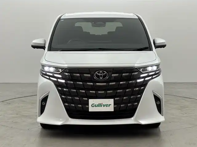 トヨタ アルファード Z 福岡県 2023(令5)年 2.5万km プラチナホワイトパールマイカ ワンオーナー/左右独立サンルーフ　/後席モニター　/純正１４型ＤＡナビ　/全方位カメラ　/セーフティセンス　/ＰＫＳＢ　/ＢＳＭ　/パーキングアシスト　/両側電動スライドドア　/パワーバックドア　/３眼ＬＥＤヘッドライト　/デジタルルームミラー/ビルトインETC２．０/シートベンチレーション／ヒーター/ステアリングヒーター/ワイヤレス充電