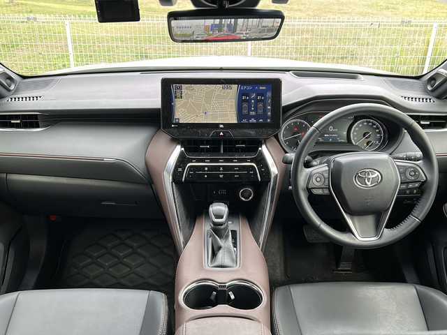 トヨタ ハリアー Z 愛知県 2022(令4)年 1.3万km ホワイトパールクリスタルシャイン ワンオーナー/トヨタセーフティセンス/モデリスタエアロパーツ/純正ナビ　ＢＴ／フルセグ/レーダークルーズコントロール/アラウンドビューモニター/調光パノラマルーフ/デジタルインナーミラー/JBL/ブラインドスポットモニター/ハーフレザー/パワーシート/パワーバックドア/コーナーセンサー/前後ドライブレコーダー/ビルトインETC/純正フロアマット/純正アルミホイール/ステアリングスイッチ/LEDオートライト/アイドリングストップ