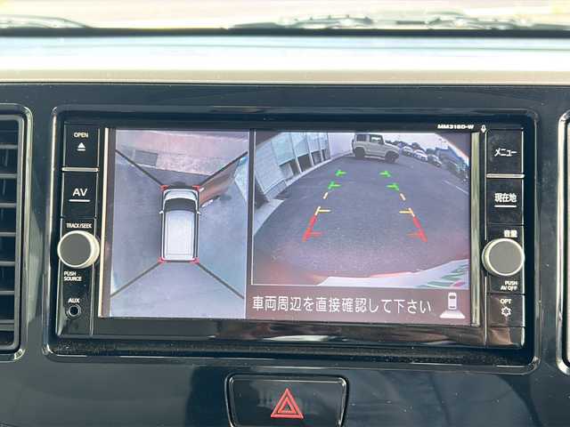 日産 デイズ ルークス X 香川県 2019(平31)年 1.9万km ピンクゴールドM 純正7インチメモリーナビ/フルセグテレビ/DVD再生機能/アラウンドビューモニター/前後ドライブレコーダー/片側パワースライドドア/片側シートバックテーブル/ルーフサーキュレーサー/ETC