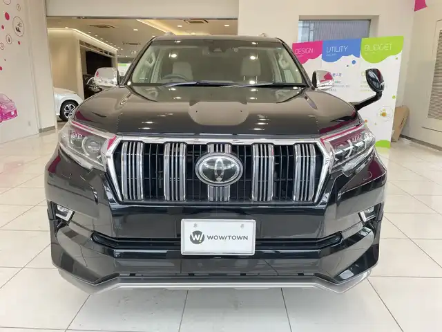 トヨタ ランドクルーザー プラド TX Lパッケージ 埼玉県 2018(平30)年 7.3万km アティチュードブラックマイカ セーフティーセンス/純正SDナビ/　　　CD/DVD/BT/フルセグTV/バックカメラ/レーダークルーズコントロール/LEDオートライト/革シート/シートヒーター/エアシート/パワーシート/純正17インチアルミホイール/ステアリングスイッチ/ETC2.0
