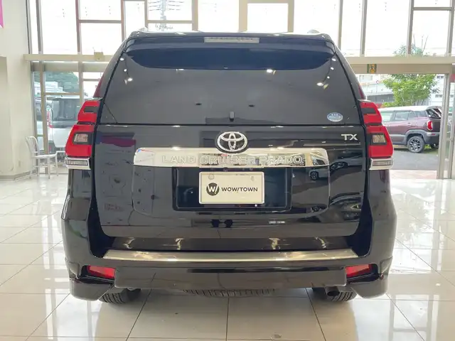 トヨタ ランドクルーザー プラド TX Lパッケージ 埼玉県 2018(平30)年 7.3万km アティチュードブラックマイカ セーフティーセンス/純正SDナビ/　　　CD/DVD/BT/フルセグTV/バックカメラ/レーダークルーズコントロール/LEDオートライト/革シート/シートヒーター/エアシート/パワーシート/純正17インチアルミホイール/ステアリングスイッチ/ETC2.0