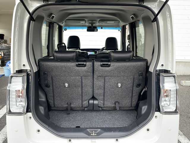 ダイハツ タント カスタム X トップED SA Ⅲ 山形県 2017(平29)年 6.4万km パールホワイトⅢ 禁煙車/4WD/衝突回避支援ブレーキ機能/社外ナビ(AM/FM/BT/TV/CD/DVD)/片側パワースライド/D assist（Ｄアシスト）切替ステアリングスイッチ/アイドリングストップ/シートヒーター/オートマチックハイビーム/ドアバイザー/横滑り防止装置/純正AW14/社外AW14インチスタッドレスタイヤ積込/純正フロアマット/スペアキー(1本)/ETC