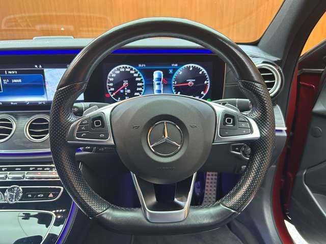 メルセデス・ベンツ Ｅ２２０ｄ アバンギャルド スポーツ 千葉県 2018(平30)年 5.3万km ヒヤシンスレッド レザーEXC　/パノラマSR　/エアバランスパッケージ　/HUD　/Burmester　/純正ナビ　/360°カメラ　/シートヒーター　/パワーシート　/LEDヘッドライト　/ハイビームアシスト　/電動リアゲート　/アンビエントライト　/ETC　/ドラレコ