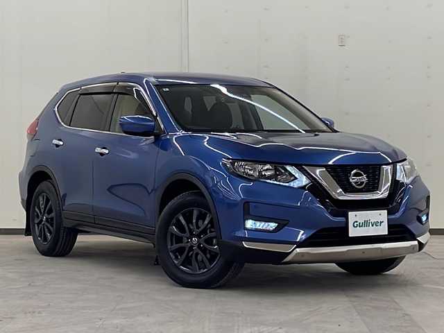 日産 エクストレイル 20S Vセレクション 道央・札幌 2022(令4)年 1.2万km シャイニングブルー ・４WD/・社外ナビ(DVD&CD&BT&フルセグ)/・前後ドライブレコーダー/・フォグランプ/・LEDヘッドライト/・ドアバイザー/・ウインカーミラー/・電動格納ミラー/・アイドリングストップ/・オートライト/・オートエアコン/・バックカメラ/・スマートキー/・社外フロアマット