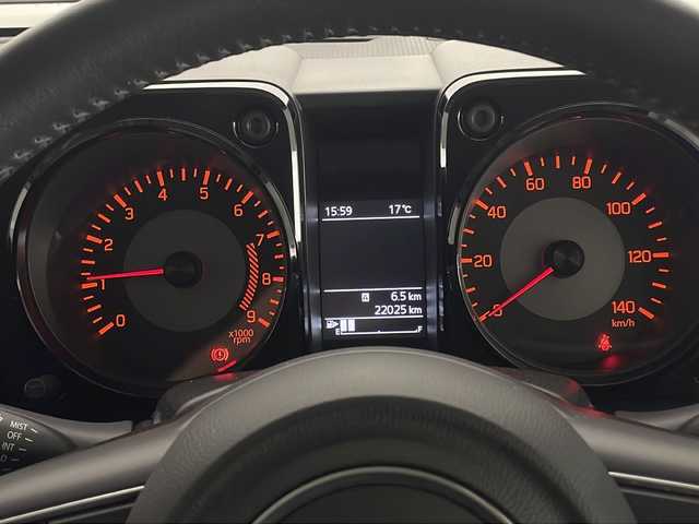 スズキ ジムニー XC 宮崎県 2019(平31)年 2.2万km ミディアムグレー 禁煙車/衝突被害軽減ブレーキ/社外ナビTV/（DPV-7000/CD/DVD/Bluetooth/FMAM/フルセグTV)/社外バックカメラ/社外ETC/純正ドライブレコーダー/純正LEDオートライト/純正LEDフォグ(IPF）/純正16インチアルミ/純正革調シートカバー/純正メッキドアミラーカバー/純正メッキフォグベゼル/純正フロアマット/クルーズコントロール/レーンディパーチャーアラート/ダウンヒルアシストコントロール/前席シートヒーター/ヒーテッドドアミラー/本革巻ハンドル/オートエアコン/スマートキー/プッシュエンジンスタート/新車時保証書/取扱い説明書