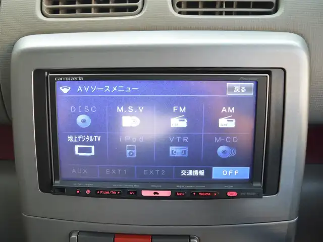 ダイハツ ムーヴ コンテ X 栃木県 2009(平21)年 6.2万km ミストブルーマイカメタリック 純正ナビ/【ワンセグ/AM/FM/CD/DVD】/D席パワーシート/純正マット/LEDヘッドライト/ウィンカーミラー/ドアバイザー/新車保証書/取扱説明書