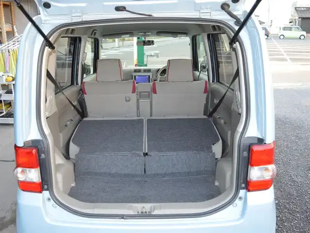 ダイハツ ムーヴ コンテ X 栃木県 2009(平21)年 6.2万km ミストブルーマイカメタリック 純正ナビ/【ワンセグ/AM/FM/CD/DVD】/D席パワーシート/純正マット/LEDヘッドライト/ウィンカーミラー/ドアバイザー/新車保証書/取扱説明書