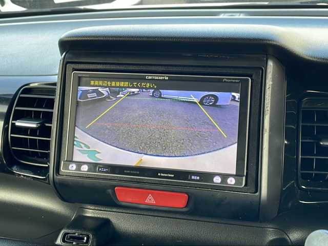 ホンダ Ｎ ＢＯＸ カスタム G SSパッケージ 東京都 2014(平26)年 8.5万km プレミアムホワイトパール 新車時保証書　	/取扱説明書　/シティーブレーキ/社外ナビ/フルセグTV【AVIC-MRZ099】	/SD/CD/DVD/SDREC/BT	/バックカメラ　ETC	/両側パワースライドドア	/HIDライト/Egプッシュスタート/ ストップボタン	/スマートキー	/社外１４インチアルミ