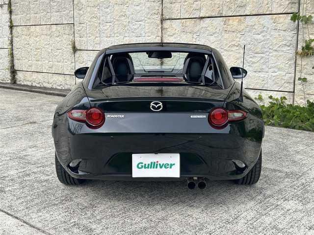 マツダ ロードスター ＲＦ VS 長崎県 2020(令2)年 2.4万km ジェットブラックマイカ 純正コネクトナビ/（CD/DVD/BT/フルセグ）/バックカメラ/衝突軽減システム/レーンアシスト/ブラインドスポットモニター/クルーズコントロール/ETC/レザーシート/シートヒーター/パドルシフト/オートライト/ステアリングスイッチ/バックソナー/純正16インチAW/F/Rエアロ/USB/AUX