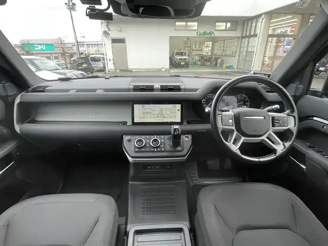 ランドローバー ランドローバー ディフェンダー 110 ダブルオーED 宮城県 2021(令3)年 6万km 黒 ダブルオーＥＤＴ　/ワンオーナー/4WD/純正メモリーナビ/（ＦＭ／ＡＭ／Ｂｌｕｅｔｏｏｔｈ）　/クルーズコントロール　/全方位カメラ　/エレクトロニックエアサスペンションコントロール　/アイドリングストップ　/横滑り防止装置/ベンチレーション/前席シートヒーター/ステアリングヒーター/BSM/ドライブレコーダー（前後型）/スマートキー/プッシュスタート/ETC/背面タイヤ