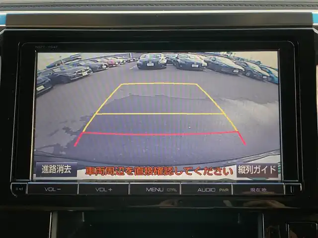 トヨタ ヴェルファイア V 静岡県 2016(平28)年 2.7万km バーニングブラッククリスタルシャインガラスフレーク 純正9インチナビ(NSZT-Y64T)/　AM FM CD DVD Bluetooth SD/フルセグTV/バックモニター/LEDオートヘッドランプ/ハーフレザーシート/運転席パワーシート/クルーズコントロール/前後方クリアランスソナー/両側パワースライドドア/純正17インチアルミホイール/スマートキー2本/ワンオーナー/後席11インチフリップダウンモニター(V11T-R62C)/ビルトインETC